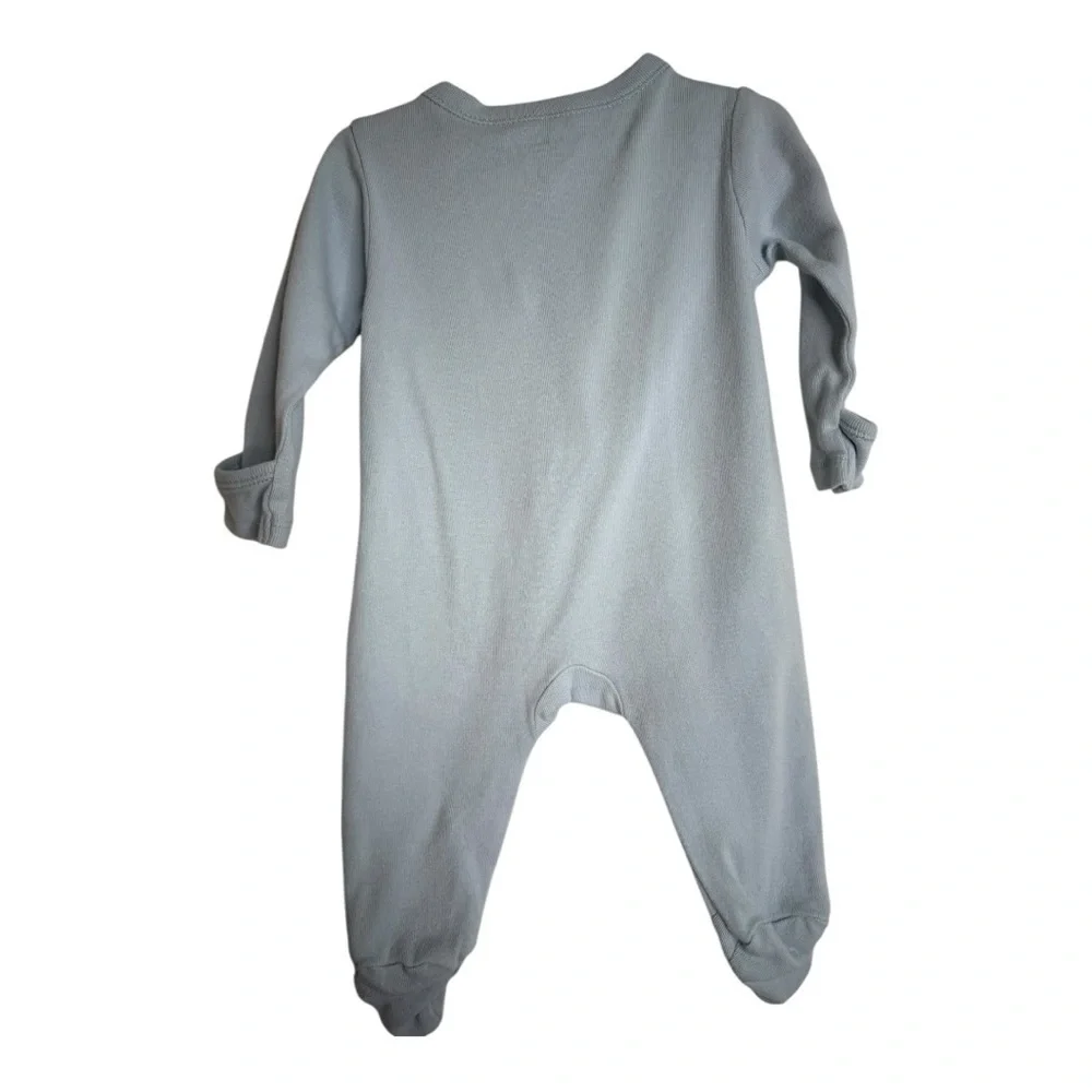 Old Navy Unisex Sleep & Play 2-Way-Zip Footed One-Piece for Baby Blue